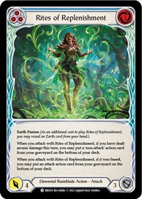 Rites of Replenishment (Blue) (BRI014) [Blitz Deck Tales of Aria Briar]