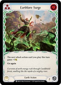 Earthlore Surge (Blue) (BRI024) [Blitz Deck Tales of Aria Briar]