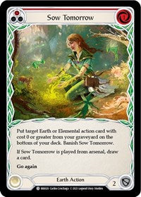 Sow Tomorrow (Red) (BRI020) [Blitz Deck Tales of Aria Briar]