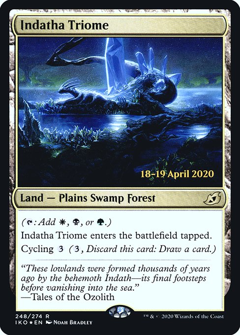 Indatha Triome (248s) [Ikoria: Lair of Behemoths Promos]