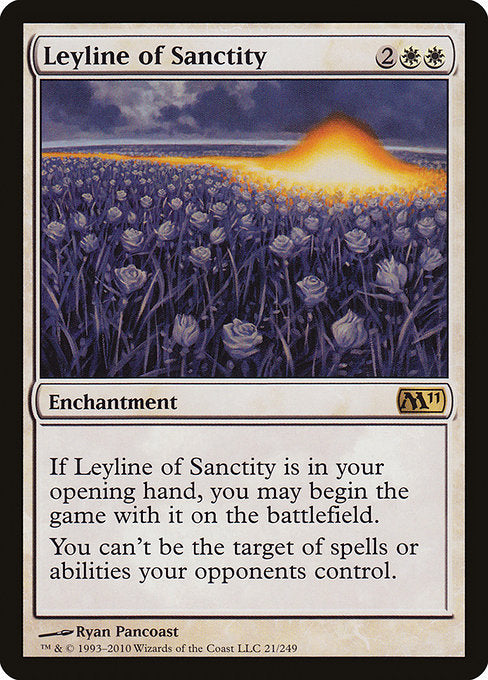 Leyline of Sanctity (21) [Magic 2011]