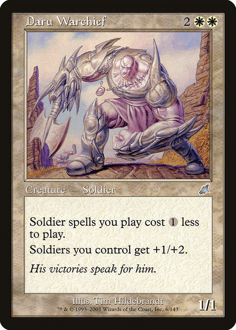 Daru Warchief (6) [Scourge]