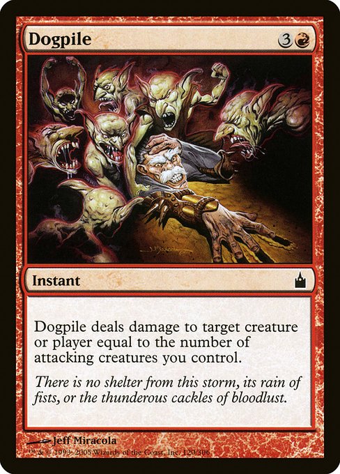 Dogpile (120) [Ravnica: City of Guilds]
