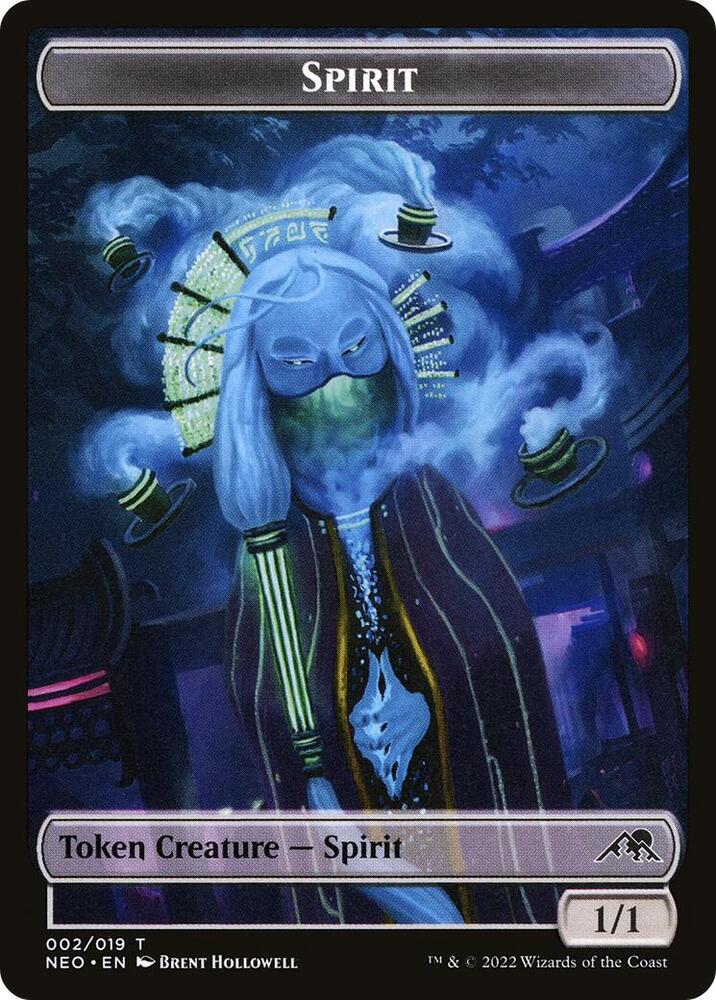 Spirit Token (002) [Kamigawa: Neon Dynasty]