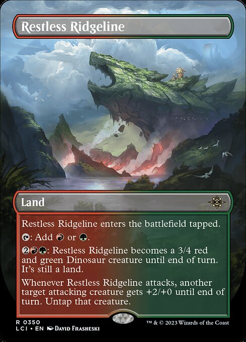 Restless Ridgeline (350) [The Lost Caverns of Ixalan] [Borderless]