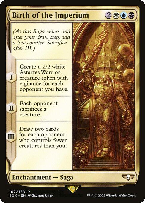 Birth of the Imperium (107) [Warhammer 40,000 Commander]