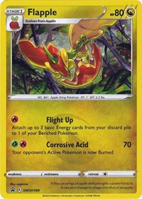 Flapple - SWSH189 (SWSH189) [SWSH Sword and Shield Promo Cards]