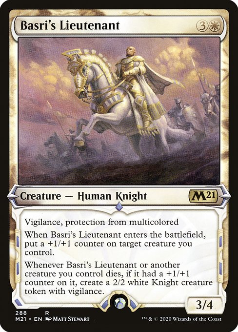 Basri's Lieutenant (288) [Core Set 2021] [Showcase]