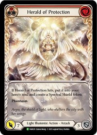 Herald of Protection (Red) - FAB029 (FAB029) [Flesh and Blood Promo Cards]