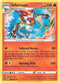 Infernape - 026/172 (026/172) [Deck Exclusives]
