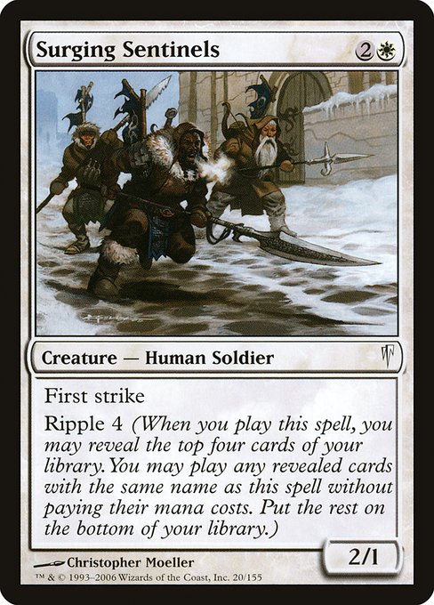 Surging Sentinels (20) [Coldsnap]