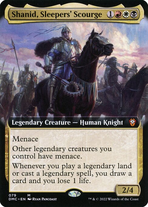 Shanid, Sleepers' Scourge (79) [Dominaria United Commander] [Extended Art]