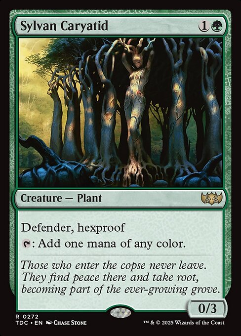 Sylvan Caryatid (272) [Tarkir: Dragonstorm Commander]