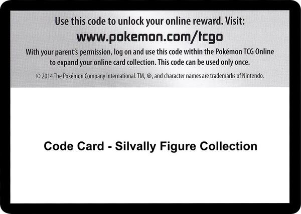 Code Card - Silvally Figure Collection [SM Crimson Invasion]