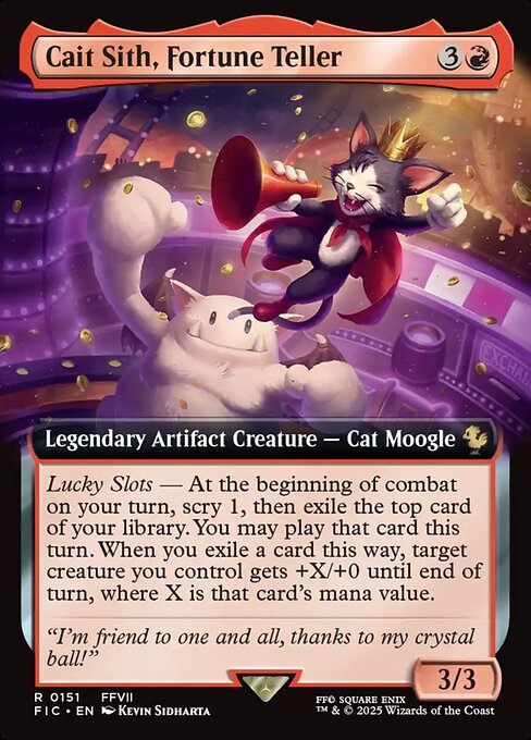 Cait Sith, Fortune Teller (151) [Final Fantasy Commander]