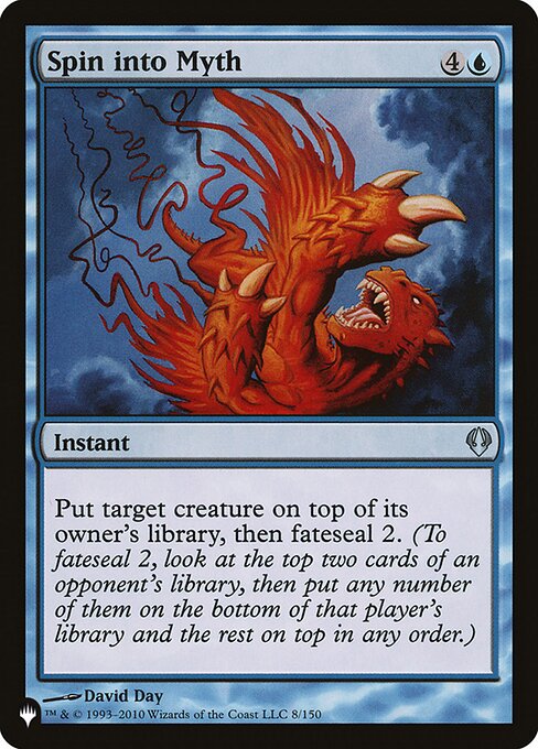 Spin into Myth (ARC-8) [The List]