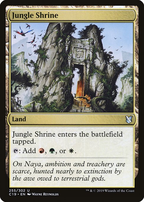 Jungle Shrine (255) [Commander 2019]