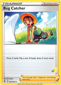 Bug Catcher - 226/264 (#26 Pikachu Stamped) (226/264) [Battle Academy 2022]