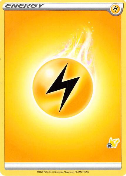 Lightning Energy (#10 Pikachu Stamped) [Battle Academy 2022]
