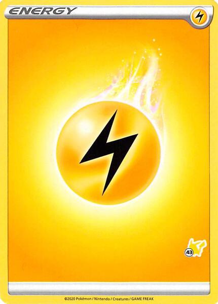 Lightning Energy (#43 Pikachu Stamped) [Battle Academy 2022]