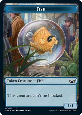Fish Token (4) [Streets of New Capenna]