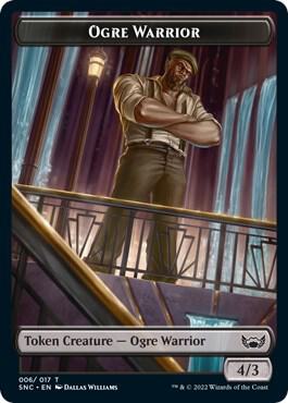 Ogre Warrior Token (6) [Streets of New Capenna]