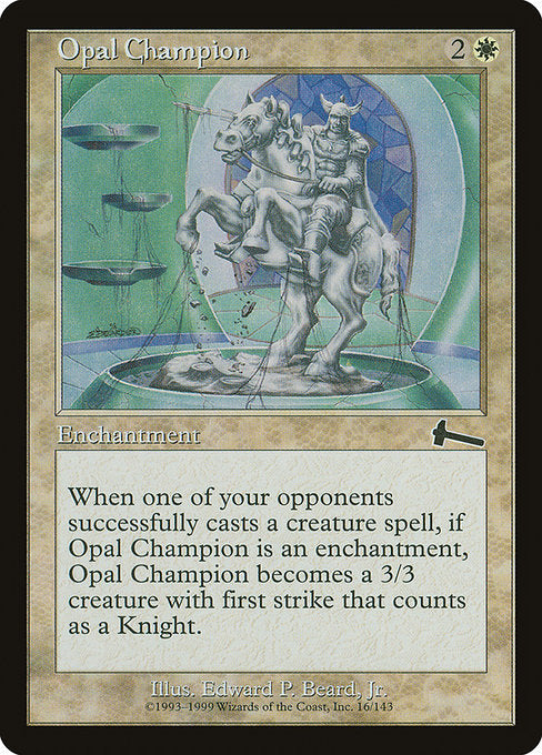 Opal Champion (16) [Urza's Legacy]