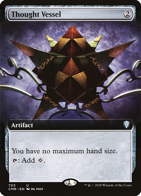 Thought Vessel (703) [Commander Legends] [Extended Art]