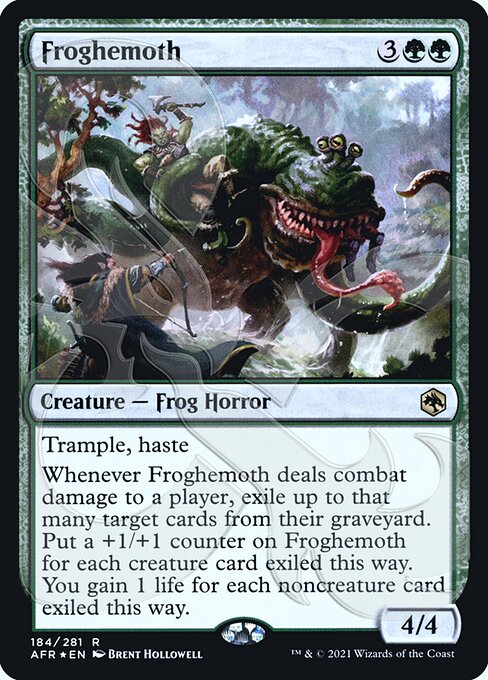 Froghemoth (184a) [Adventures in the Forgotten Realms Promos]