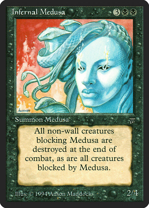 Infernal Medusa (108) [Legends]