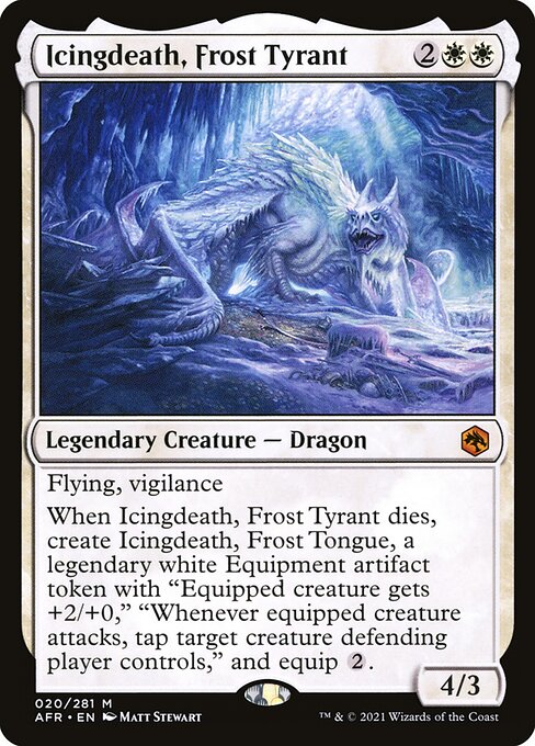 Icingdeath, Frost Tyrant (20) [Adventures in the Forgotten Realms]