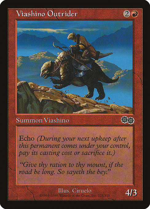 Viashino Outrider (223) [Urza's Saga]
