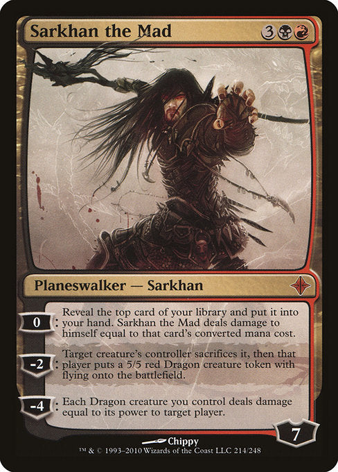 Sarkhan the Mad (214) [Rise of the Eldrazi]