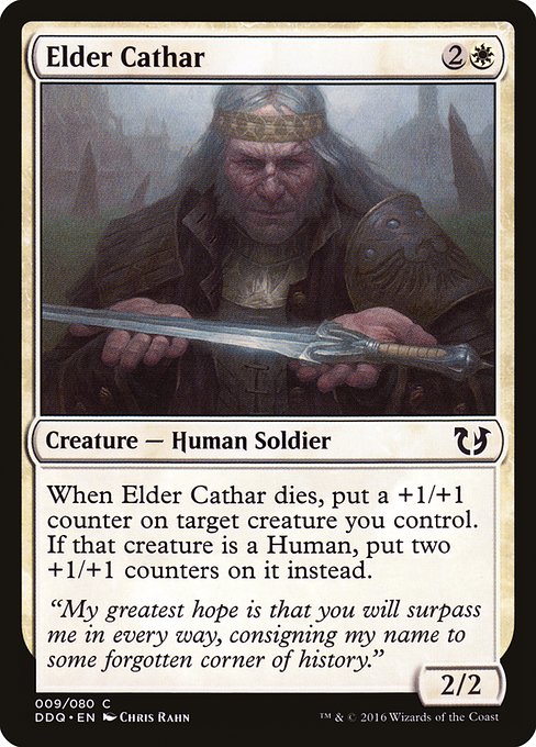 Elder Cathar (9) [Duel Decks: Blessed vs. Cursed]