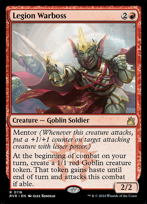 Legion Warboss (116) [Ravnica Remastered]