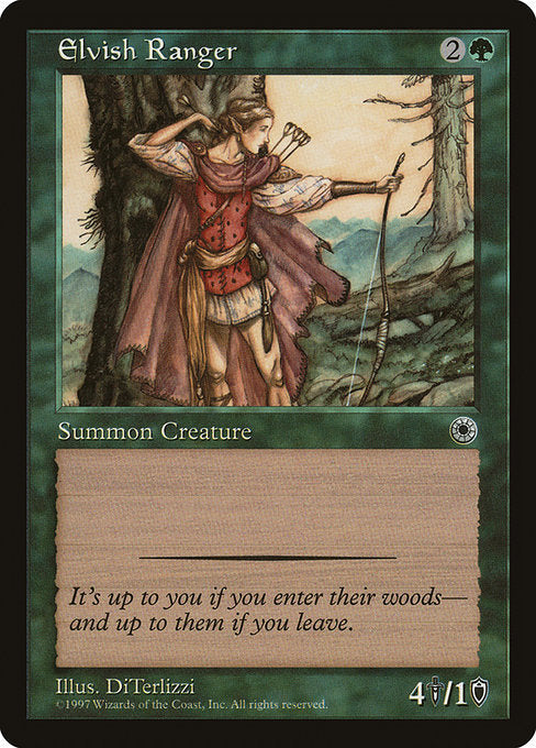 Elvish Ranger (165) [Portal]