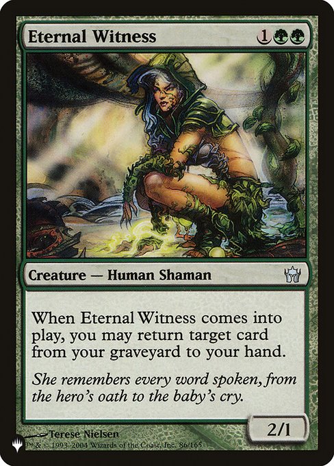 Eternal Witness (5DN-86) [The List]