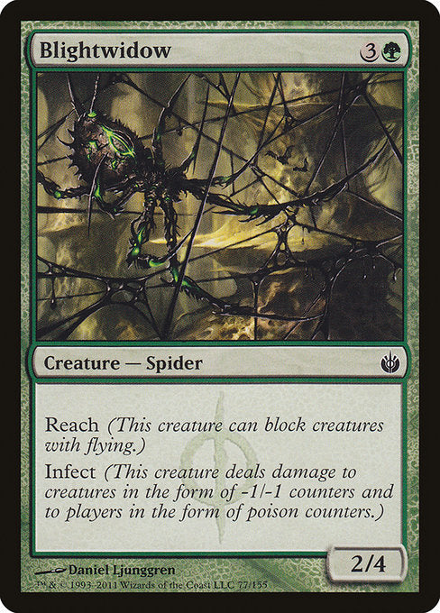 Blightwidow (77) [Mirrodin Besieged]
