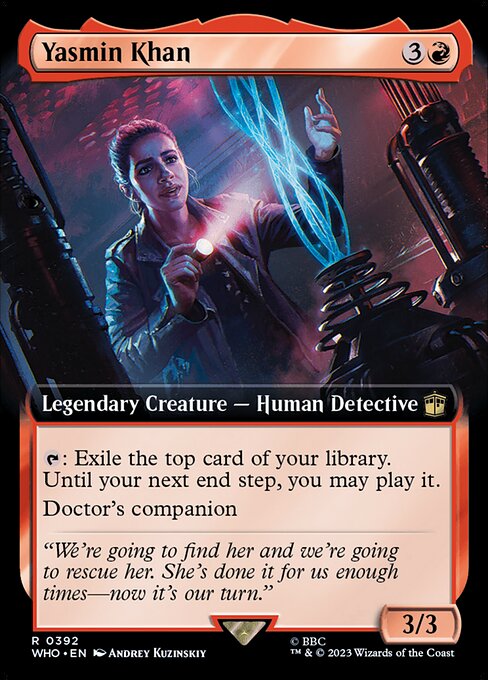Yasmin Khan (392) [Doctor Who] [Extended Art]
