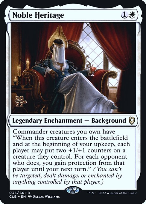 Noble Heritage (35s) [Battle for Baldur's Gate Promos]