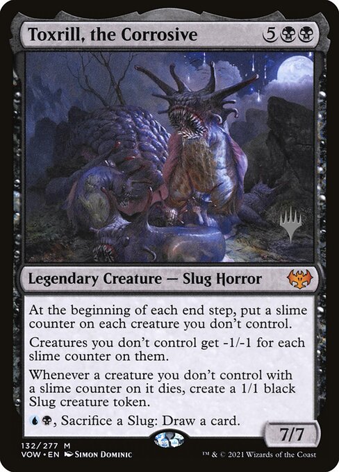 Toxrill, the Corrosive (132p) [Innistrad: Crimson Vow Promos]