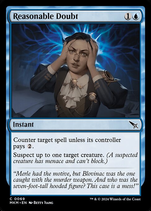 Reasonable Doubt (69) [Murders at Karlov Manor]