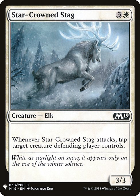 Star-Crowned Stag (M19-38) [The List]