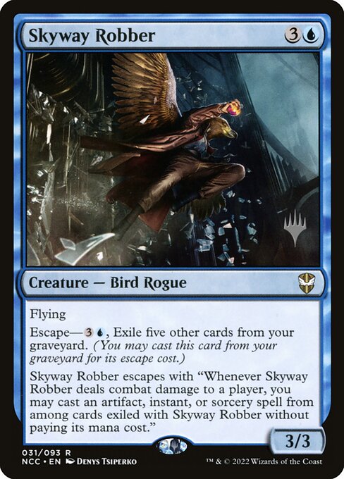 Skyway Robber (31p) [New Capenna Commander Promos]