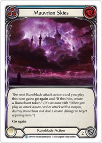 Mauvrion Skies (Blue) (1HP278) [History Pack Vol1]