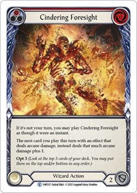 Cindering Foresight (Red) (1HP317) [History Pack Vol1]