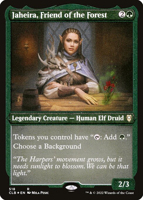 Jaheira, Friend of the Forest (518) [Commander Legends: Battle for Baldur's Gate]