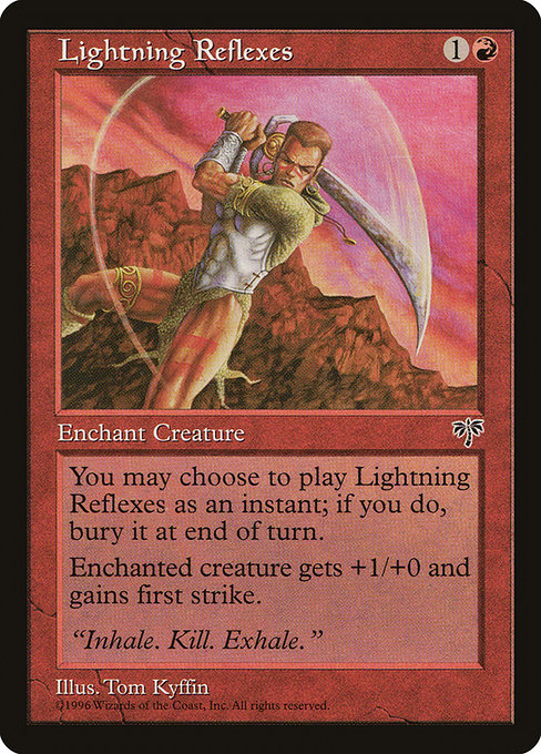Lightning Reflexes (186) [Mirage]