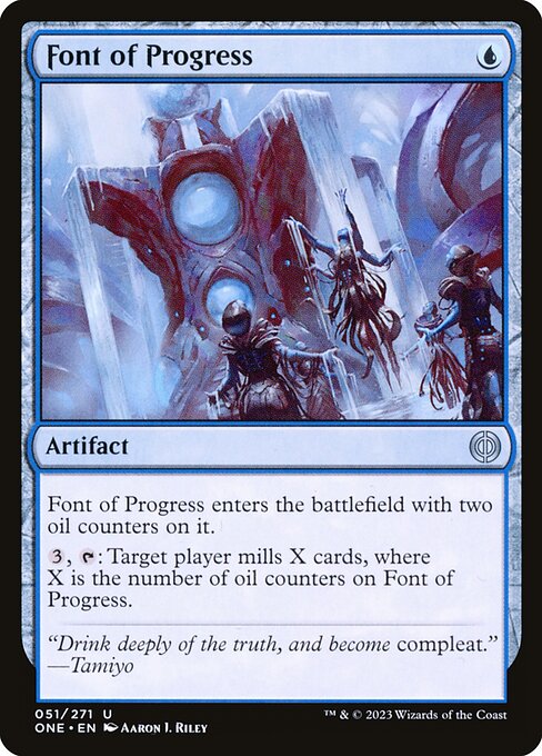 Font of Progress (51) [Phyrexia: All Will Be One]