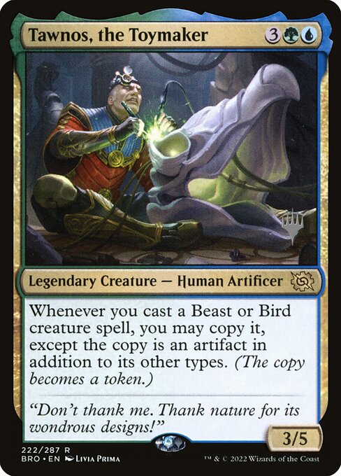 Tawnos, the Toymaker (222p) [The Brothers' War Promos]